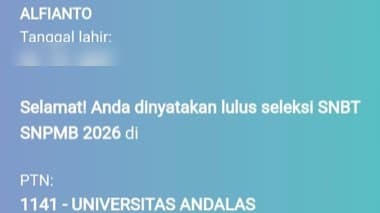 Bukti kelulusan SNBT Zypiaer