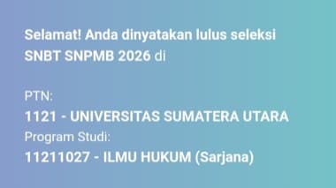 Bukti kelulusan SNBT Zypiaer