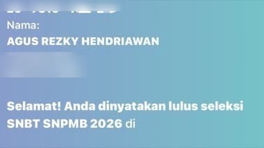 Bukti kelulusan SNBT Zypiaer