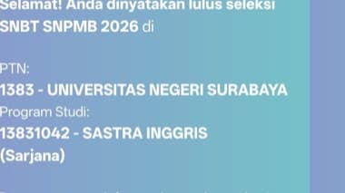 Bukti kelulusan SNBT Zypiaer