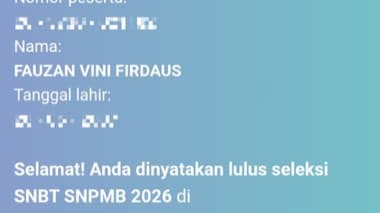 Bukti kelulusan SNBT Zypiaer